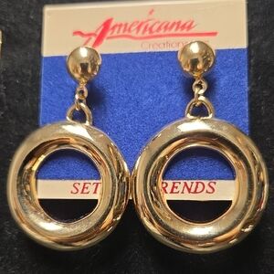 Gold Hoop Earrings